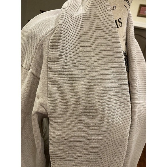 Alfani Cardigan Light Gray Women’s Large Business Casual Capsule Wardrobe Piece - Picture 2 of 4